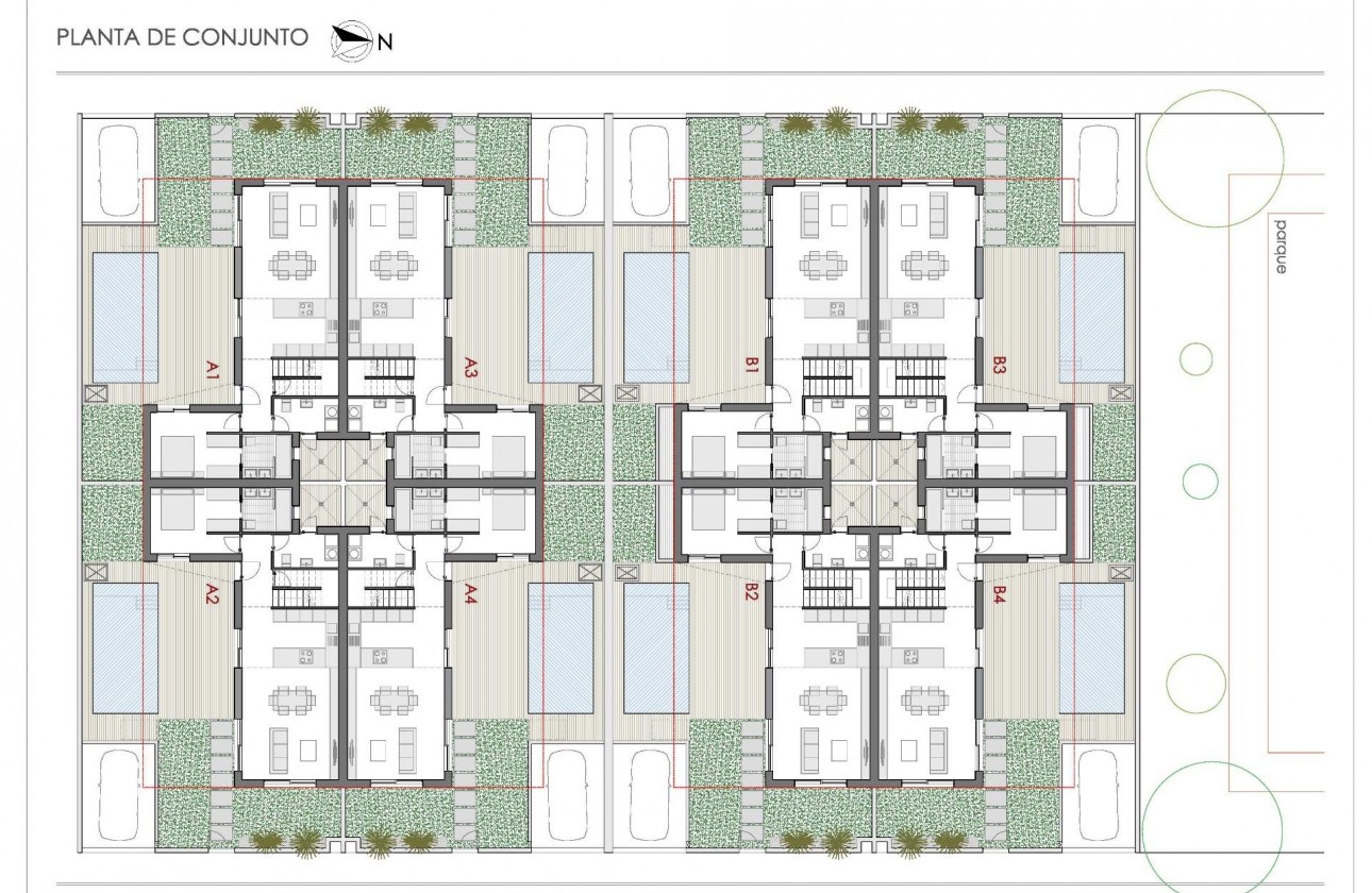 New Build - Quad House - Bigastro - Loma Alta