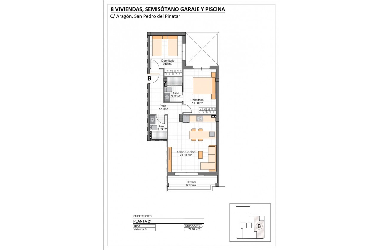 Nueva construcción  - Apartamento / piso - Lo Pagan