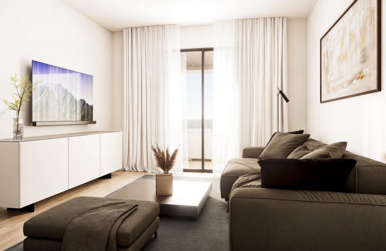 New Build - Apartment / flat - Finestrat - Balcón de finestrat
