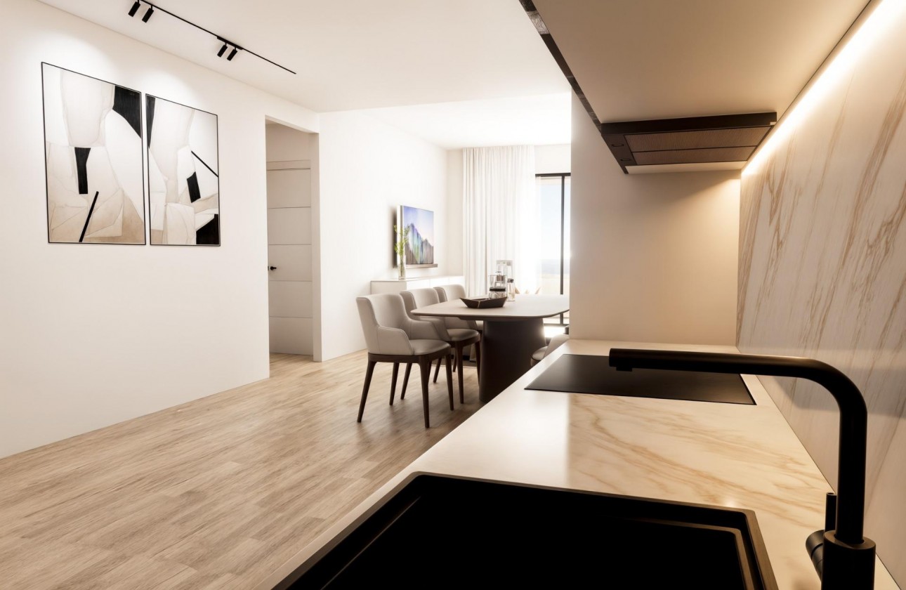 New Build - Apartment / flat - Finestrat - Balcón de finestrat