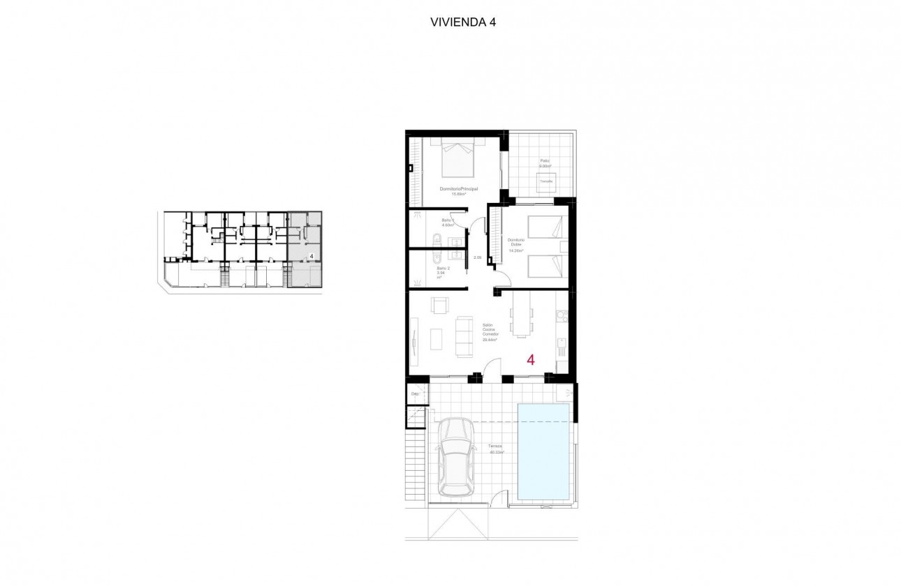 Nouvelle construction - Bungalow - San Pedro del Pinatar