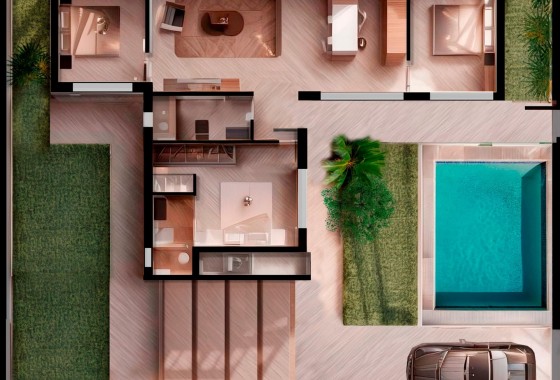 Nouvelle construction - Villa - Torre - Pacheco - Roldán