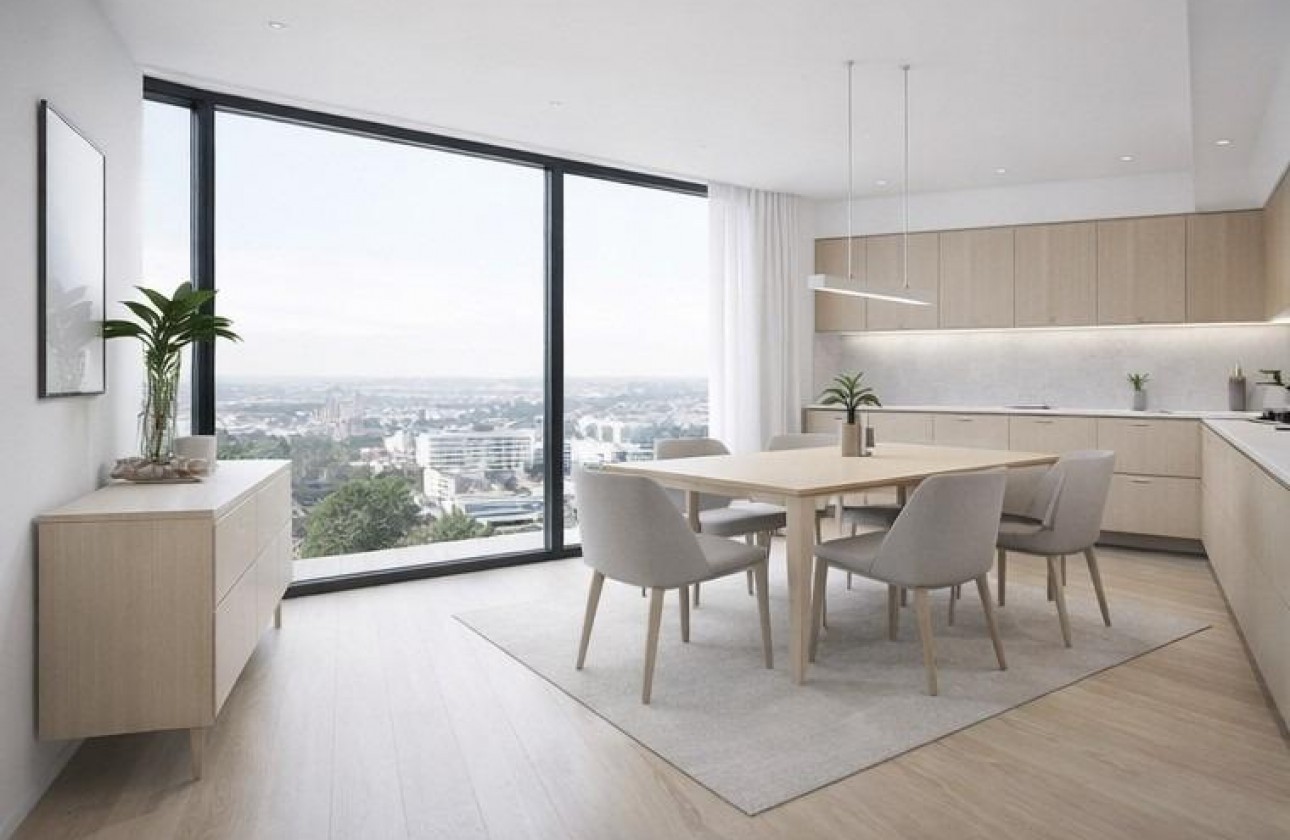 New Build - Apartment / flat - Mazarron - pueblo