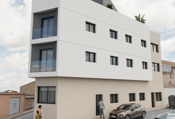 New Build - Apartment / flat - Mazarron - pueblo