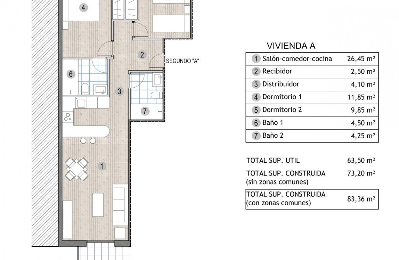 Nueva construcción  - Ático - Puerto de mazarron - Playa del Puerto