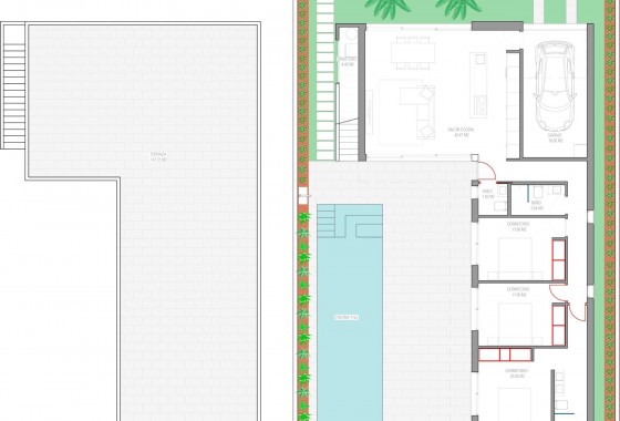Nueva construcción  - Chalet - Los Alcázares - Serena Golf