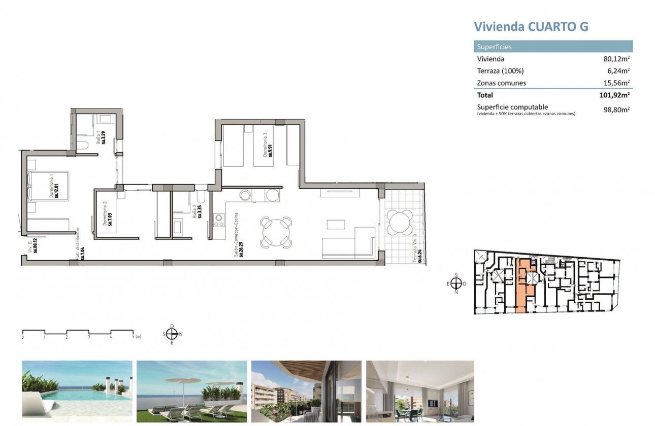 Nouvelle construction - Attique - Guardamar del Segura - Pueblo