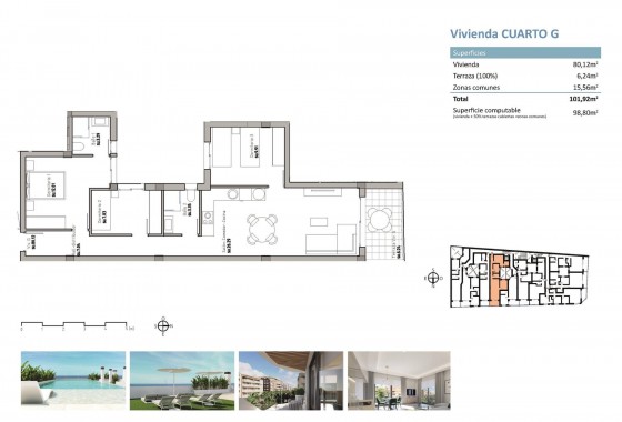 Nouvelle construction - Attique - Guardamar del Segura - Pueblo