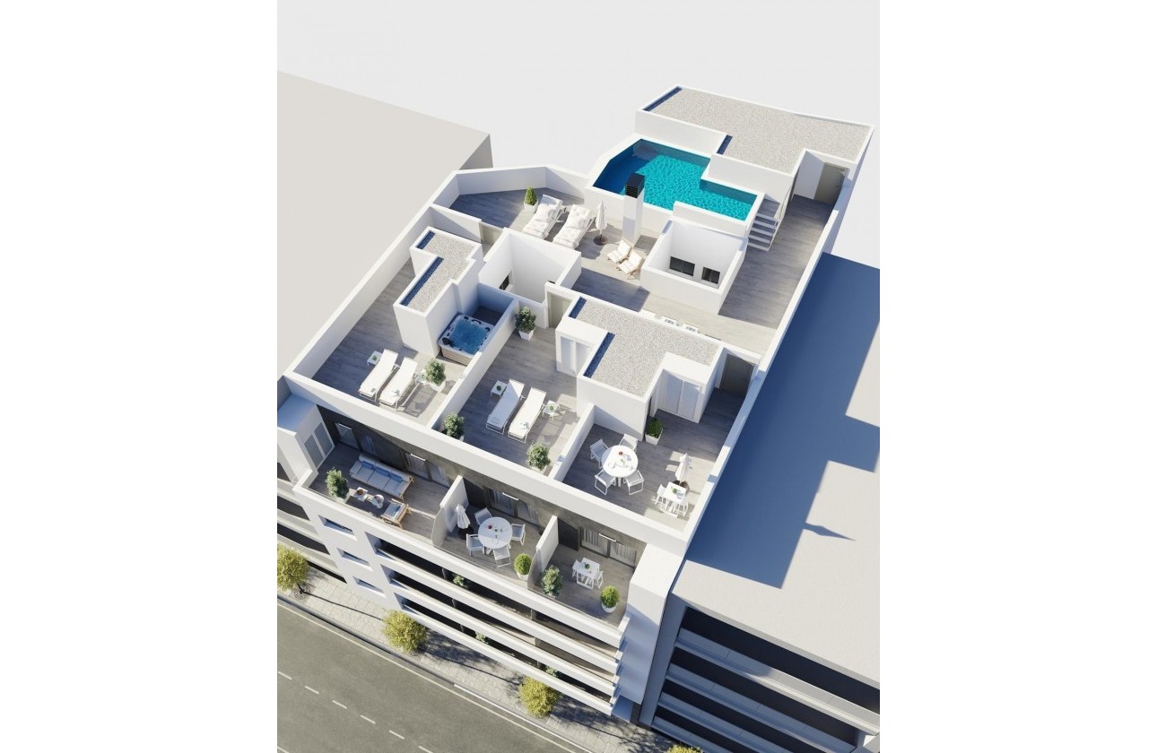 Nouvelle construction - Attique - Torrevieja - Centro