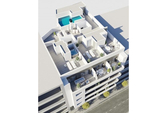 Nouvelle construction - Attique - Torrevieja - Centro