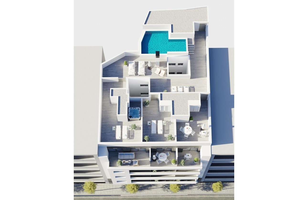 Nouvelle construction - Appartement - Torrevieja - Centro