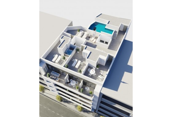 Nouvelle construction - Appartement - Torrevieja - Centro