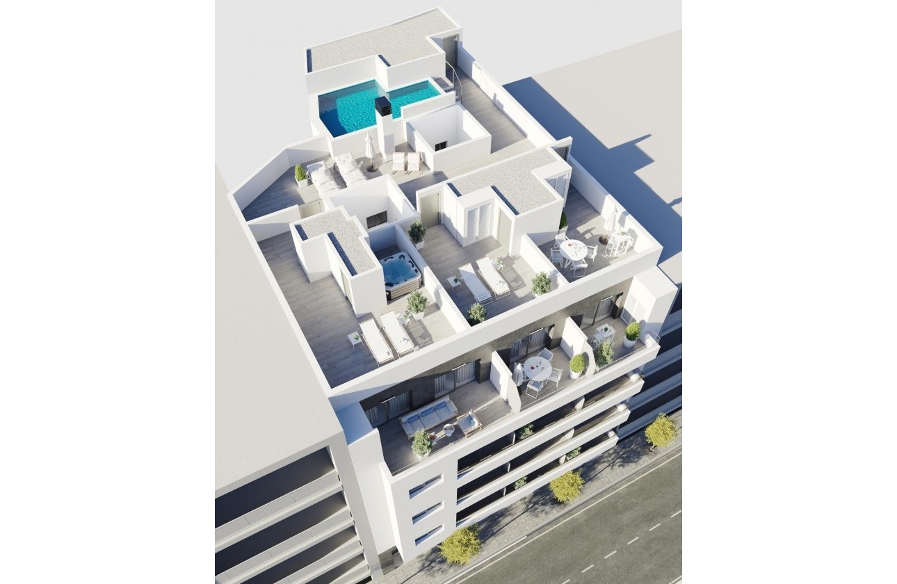 Nouvelle construction - Appartement - Torrevieja - Centro