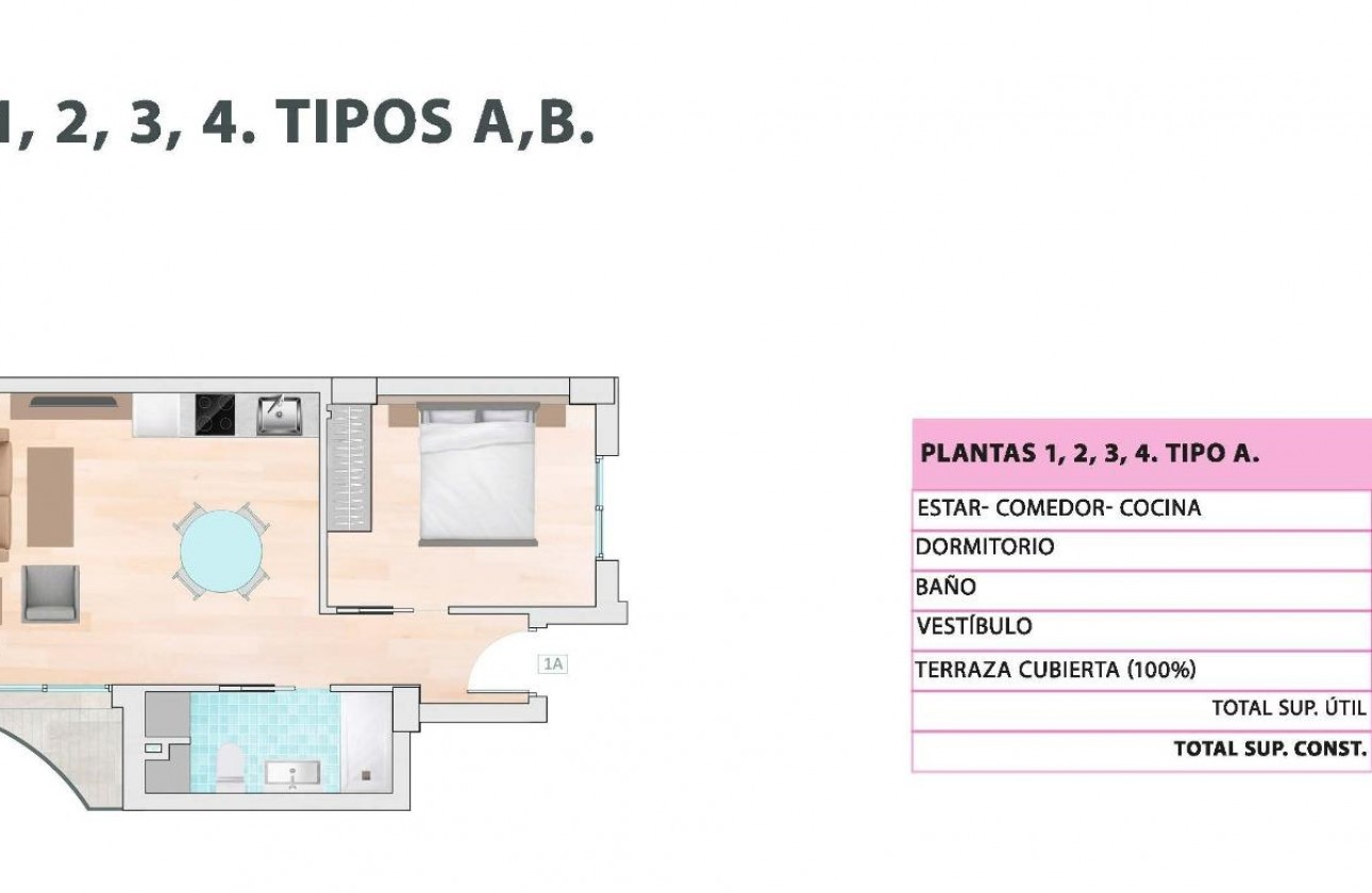 Nouvelle construction - Attique - Guardamar del Segura - Pueblo