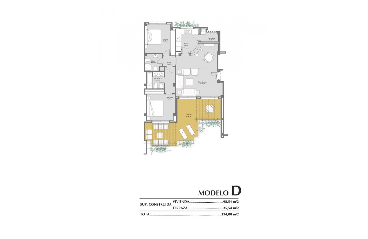 Nouvelle construction - Attique - Orihuela Costa - Lomas de Campoamor