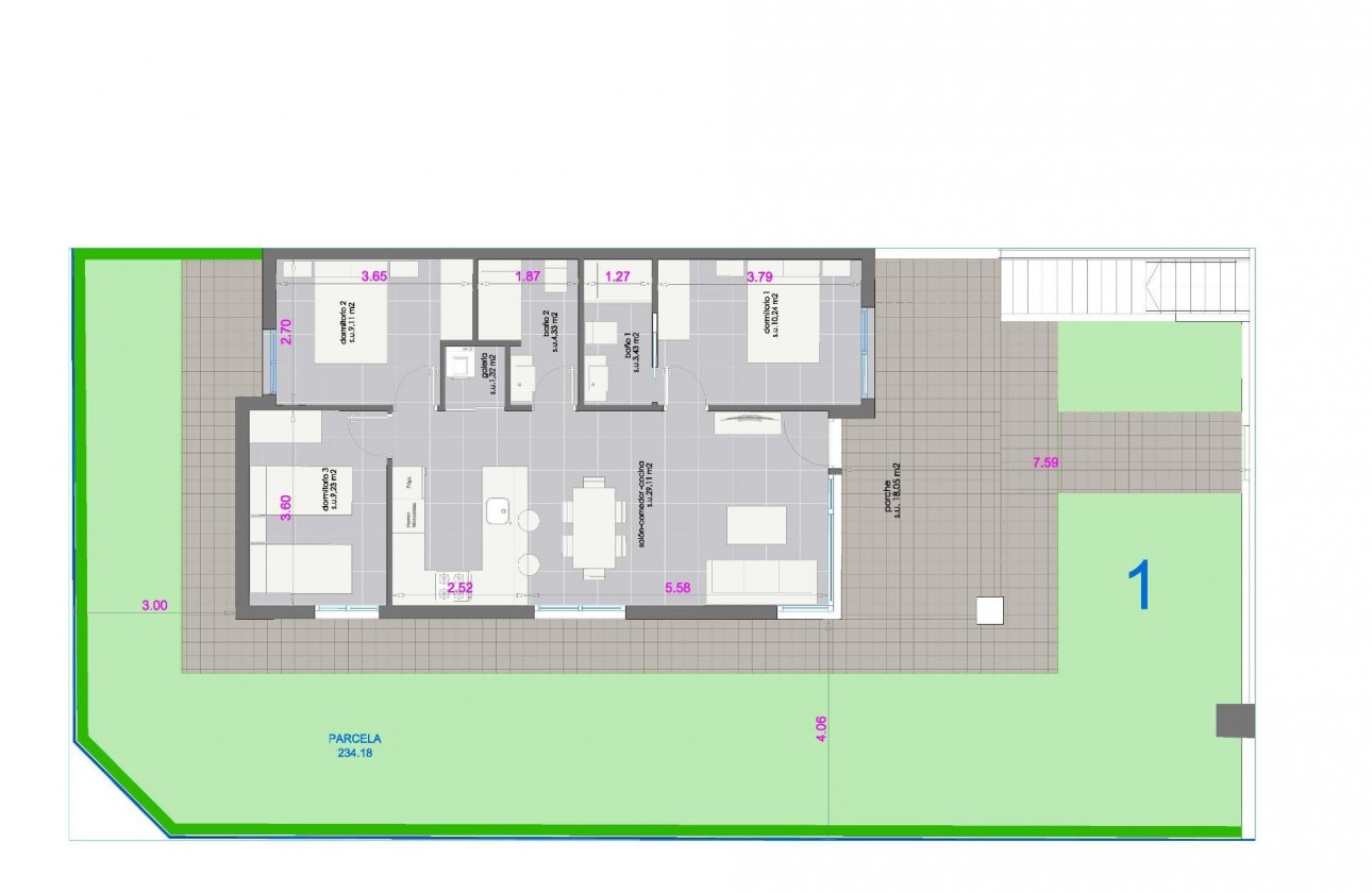 New Build - Bungalow - Pilar de la Horadada - pueblo