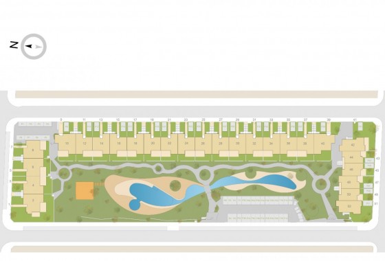 Nouvelle construction - Bungalow - Orihuela - Vistabella Golf