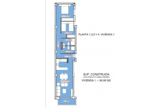 Nouvelle construction - Appartement - Torrevieja - Playa El Acequión