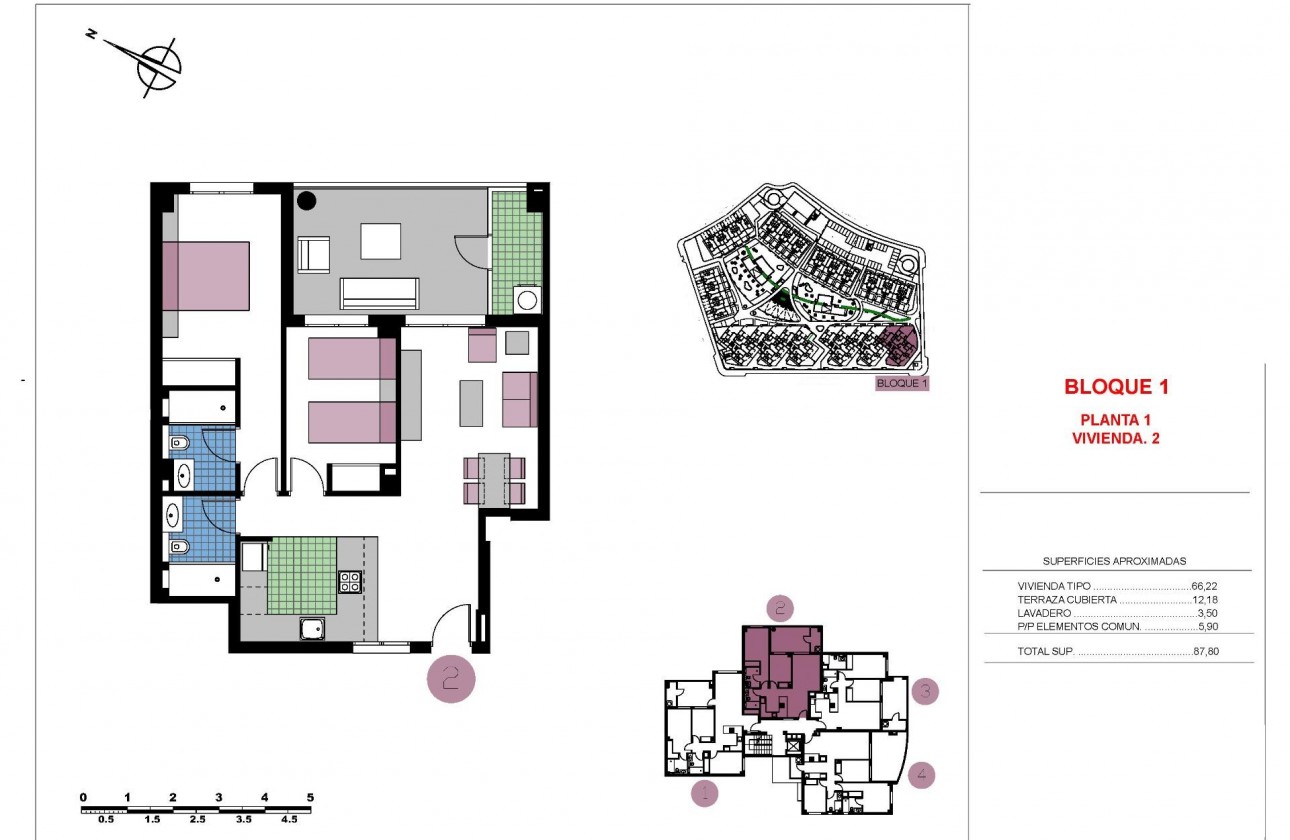New Build - Apartment / flat - Pilar de la Horadada - Mil Palmeras