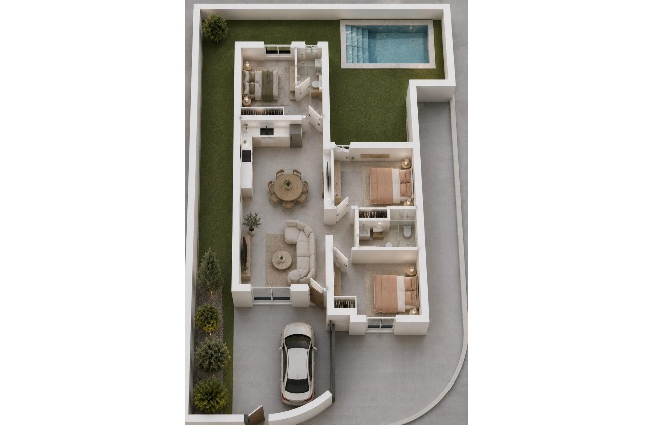 Nouvelle construction - Villa - Mazarron - Country Club