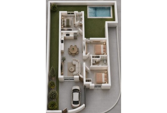 Nouvelle construction - Villa - Mazarron - Country Club