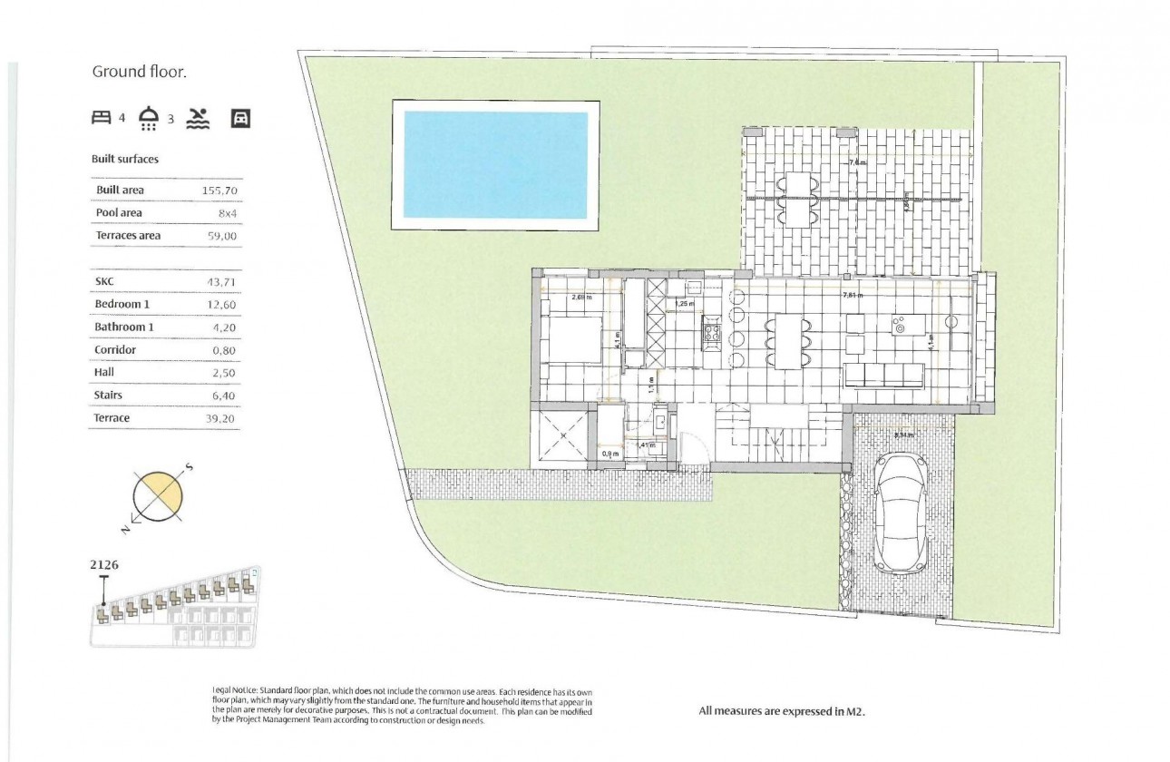 Nouvelle construction - Villa - Algorfa - La finca golf