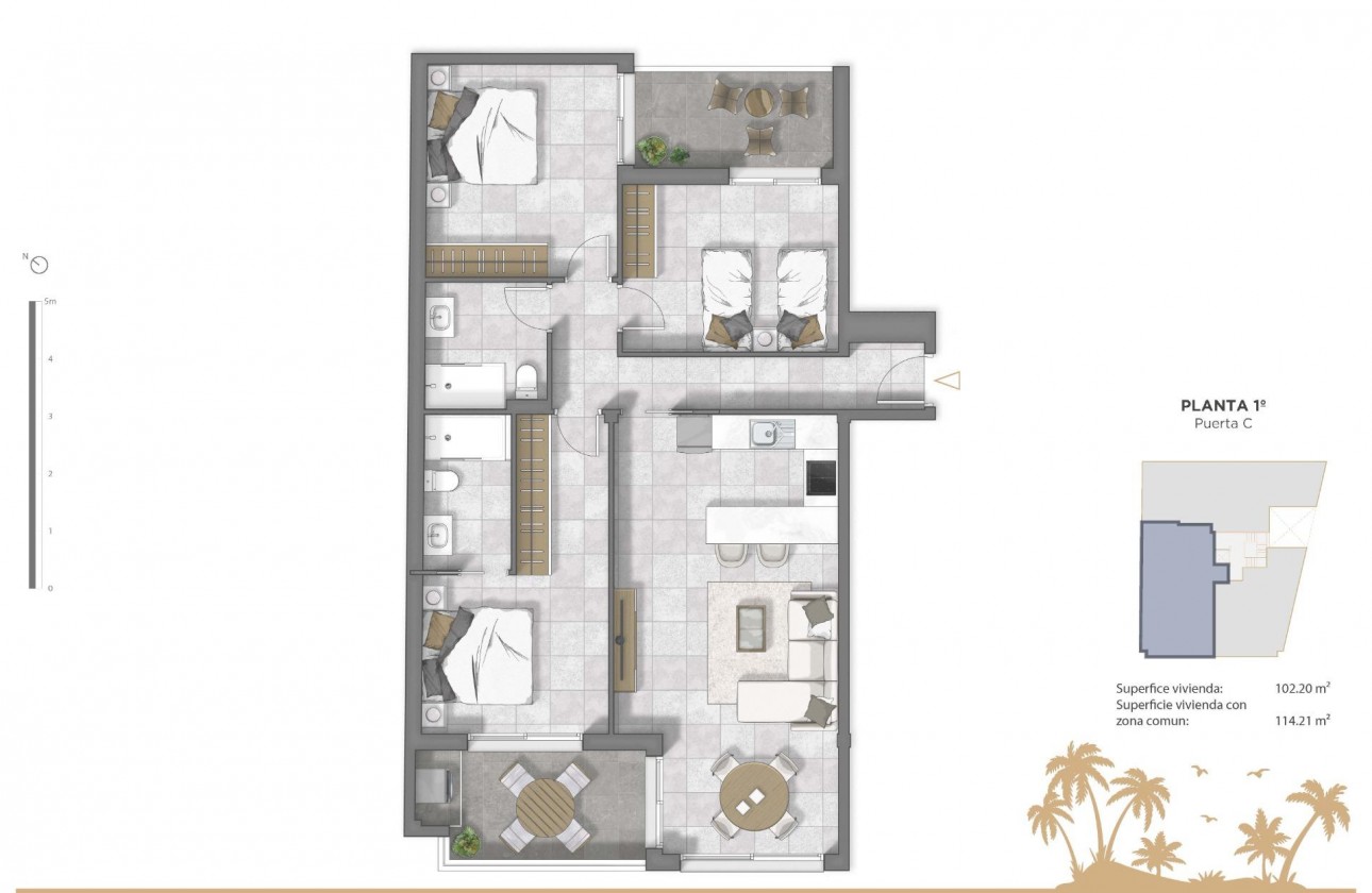 Nouvelle construction - Appartement - Guardamar del Segura - Pueblo
