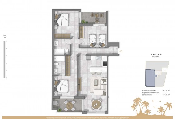 Nouvelle construction - Appartement - Guardamar del Segura - Pueblo