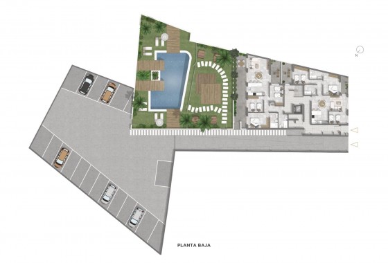 Nouvelle construction - Appartement - Guardamar del Segura - Pueblo