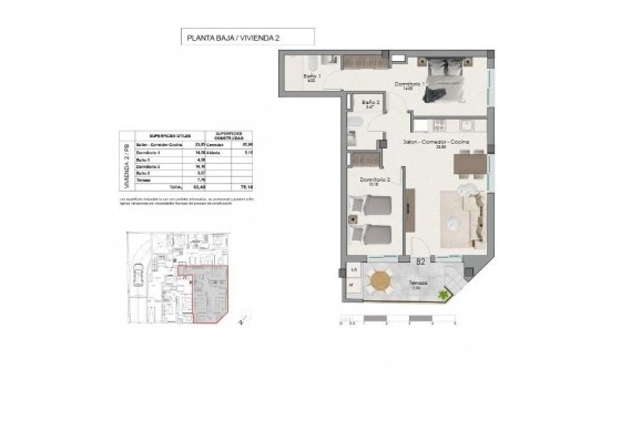 Nouvelle construction - Appartement - Santa Pola - Centro
