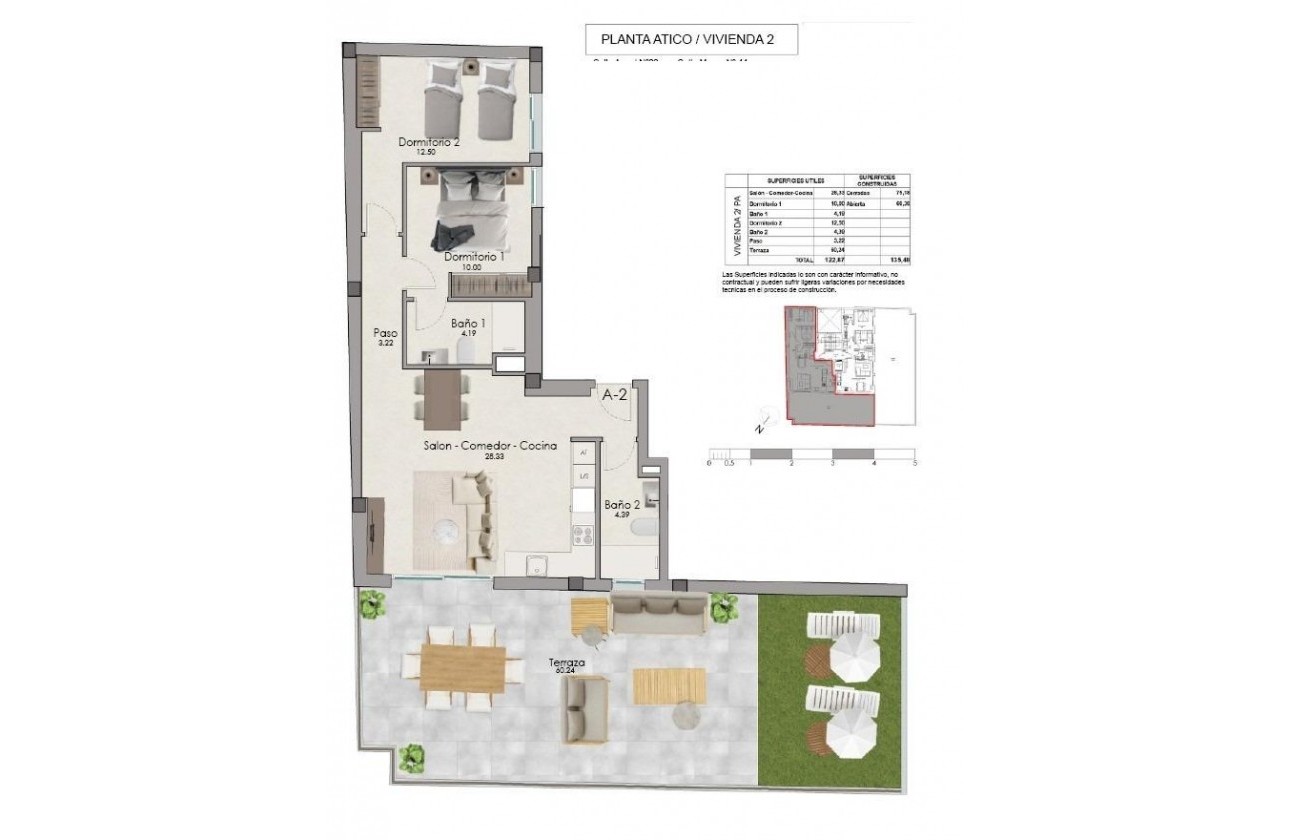 Nouvelle construction - Attique - Santa Pola - Centro
