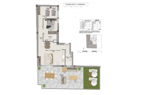 Nouvelle construction - Attique - Santa Pola - Centro