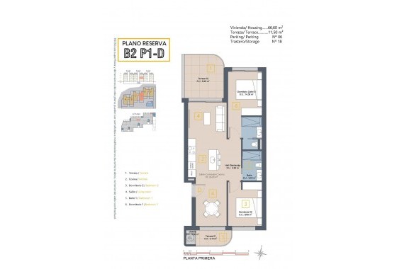 New Build - Apartment / flat - Los Alcázares - Serena Golf
