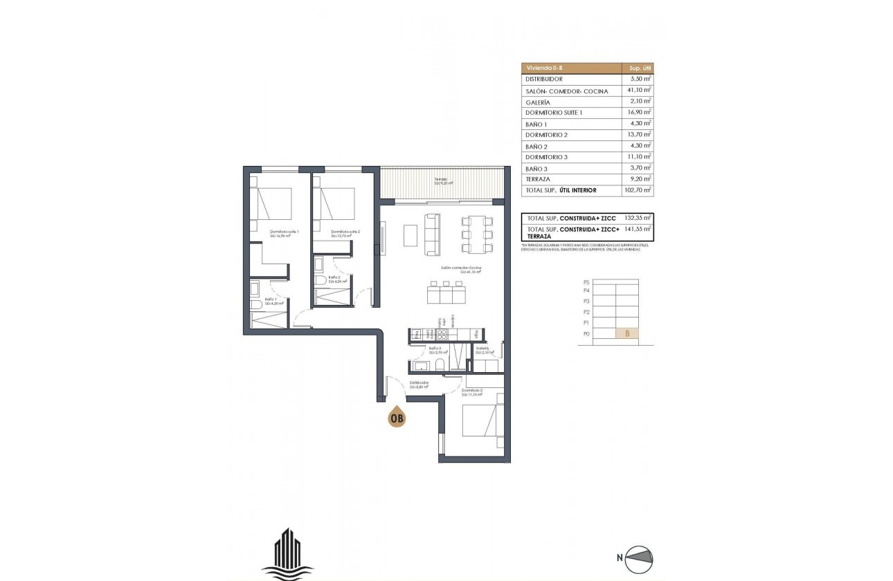 Nouvelle construction - Appartement - Guardamar del Segura - Pueblo