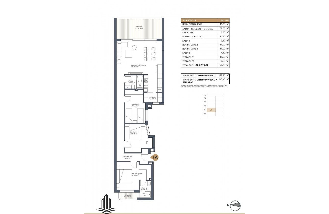 Nouvelle construction - Appartement - Guardamar del Segura - Pueblo