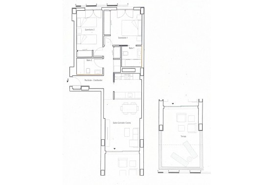 Resale - Apartment / flat - Dehesa de campoamor - Campoamor