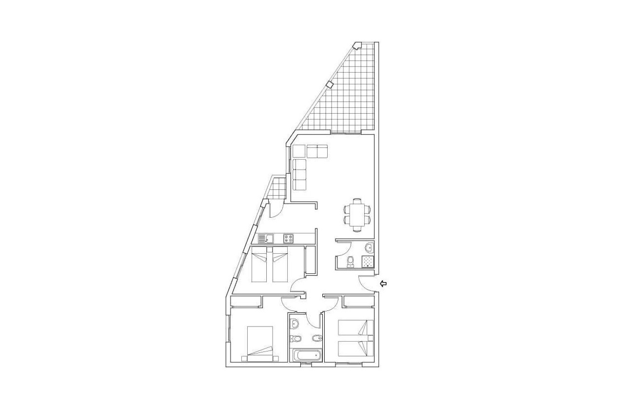 Revente - Appartement - Orihuela Costa - Campoamor