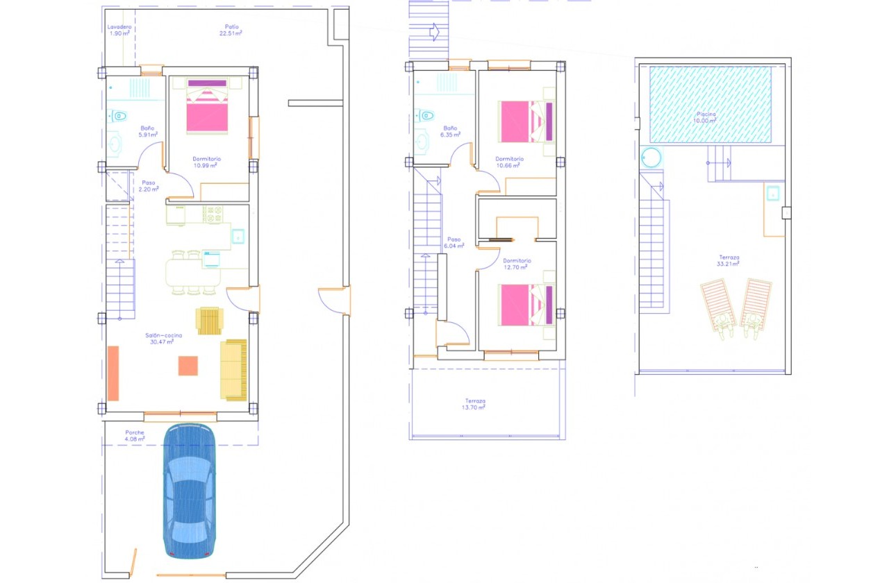 Nouvelle construction - Villa - San Pedro del Pinatar