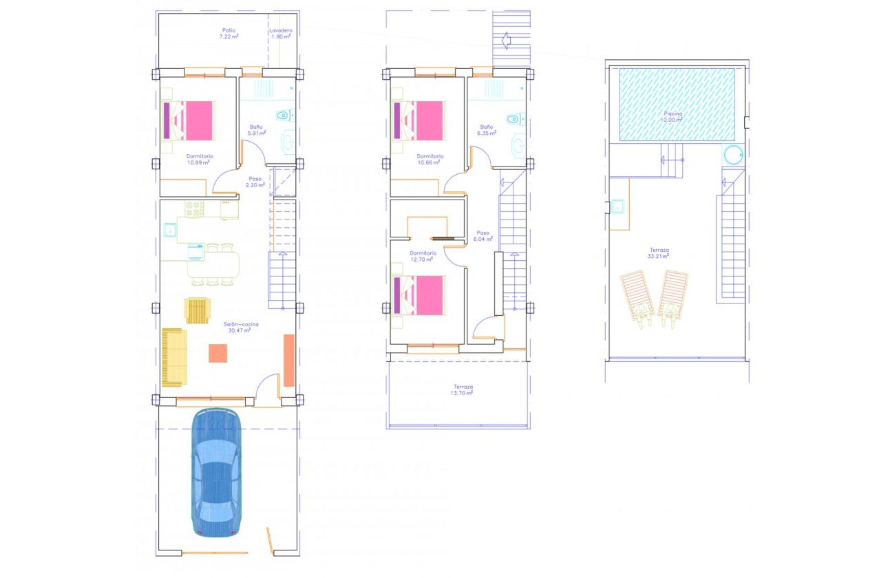 Nouvelle construction - Villa - San Pedro del Pinatar