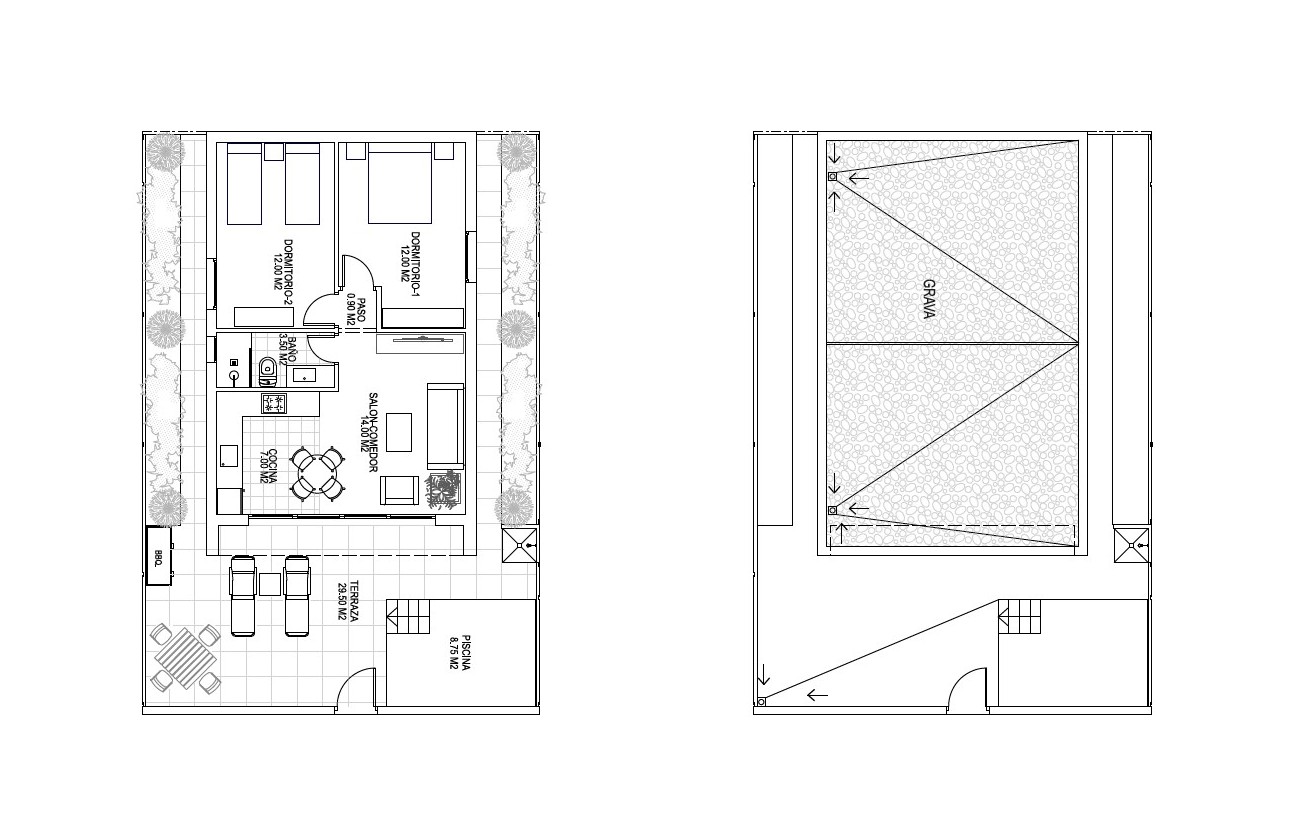 Nouvelle construction - Villa - Vera Playa