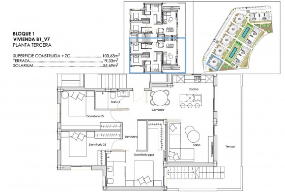 Nouvelle construction - Attique - Torre - Pacheco - Santa Rosalia Lake And Life Resort