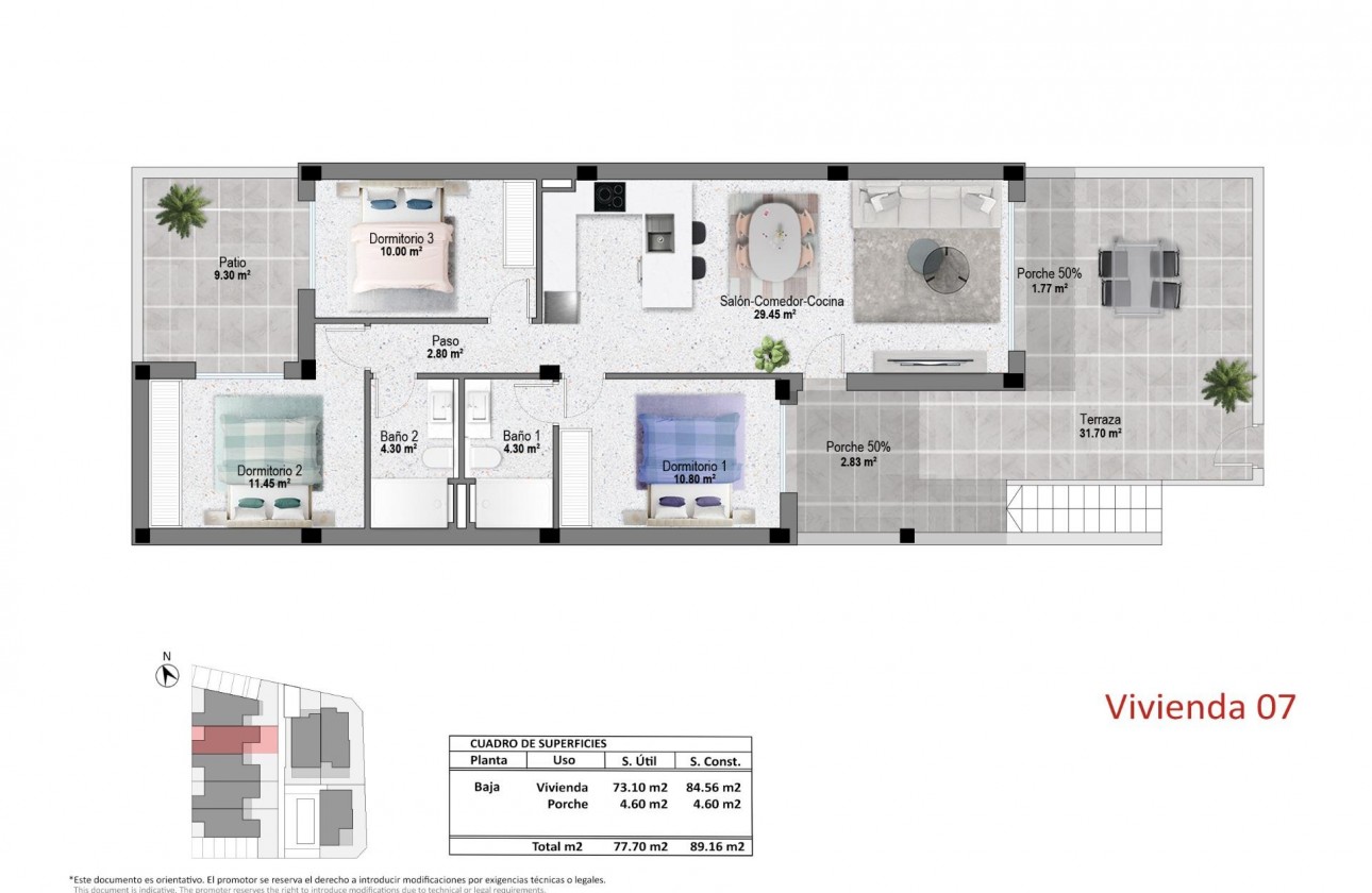 Nouvelle construction - Bungalow - Pilar de la Horadada - pueblo
