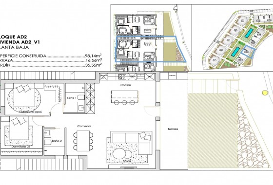 Nouvelle construction - Bungalow - Torre - Pacheco - Santa Rosalia Lake And Life Resort