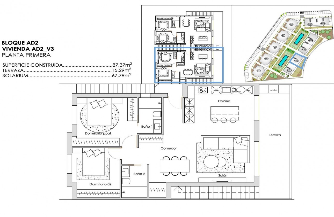 Nouvelle construction - Bungalow - Torre - Pacheco - Santa Rosalia Lake And Life Resort