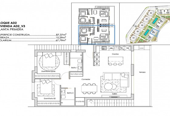 Nouvelle construction - Bungalow - Torre - Pacheco - Santa Rosalia Lake And Life Resort