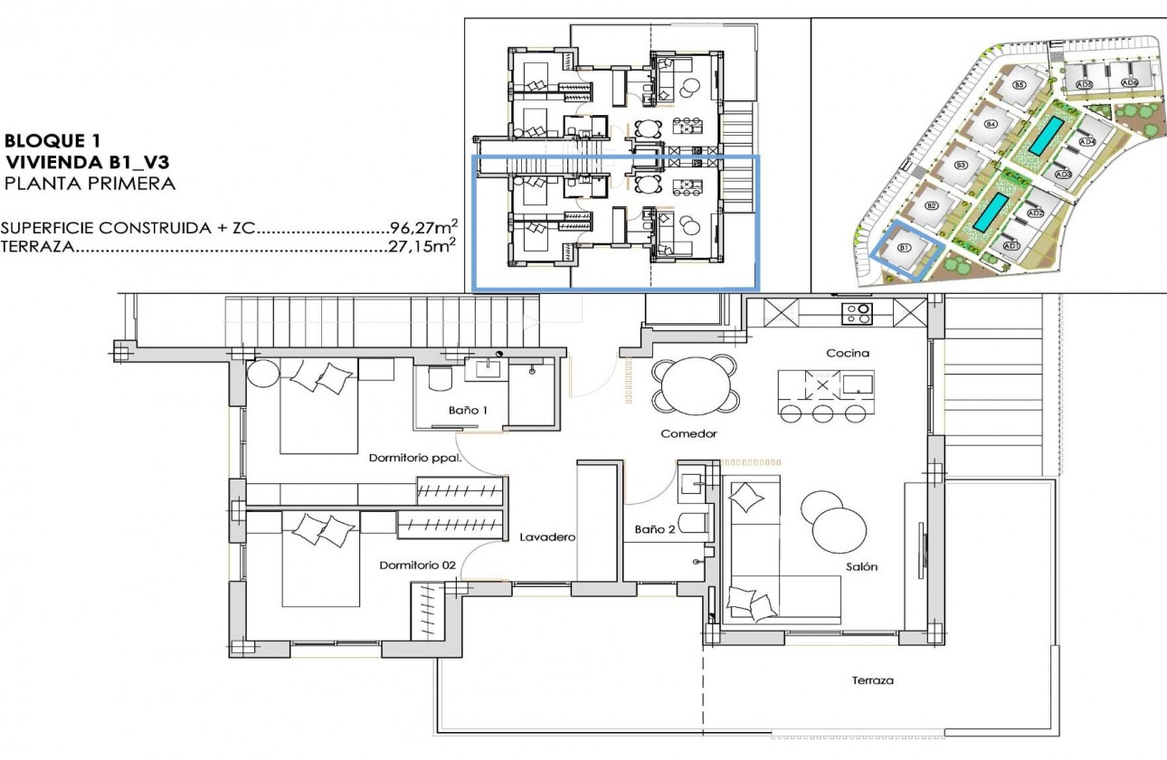 Nouvelle construction - Appartement - Torre - Pacheco - Santa Rosalia Lake And Life Resort