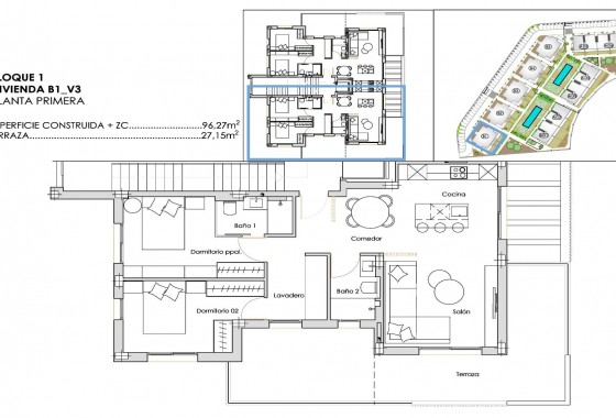 Nouvelle construction - Appartement - Torre - Pacheco - Santa Rosalia Lake And Life Resort