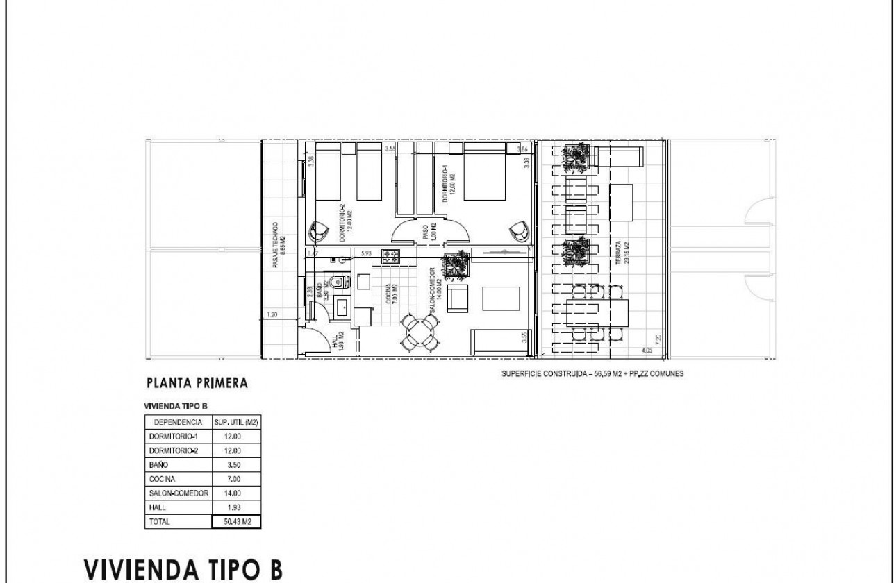 Nouvelle construction - Appartement - Vera - Vera playa