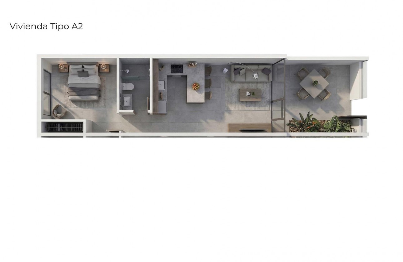 Nouvelle construction - Appartement - Vera - Vera playa