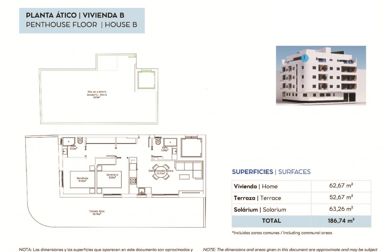 Nouvelle construction - Attique - Torrevieja - pueblo